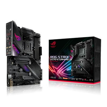 ASUS AMD Ryzen X570 ROG STRIX X570 E AM4 PCIe 4.0 ATX Gaming Motherboard