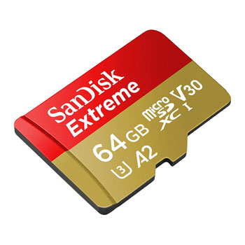 SanDisk Extreme 64GB A2 V30 Performance microSDXC Memory Card : image 2