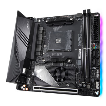 Gigabyte AMD Ryzen X570 I AORUS PRO WIFI AM4 PCIe 4.0 Mini-ITX Motherboard : image 3