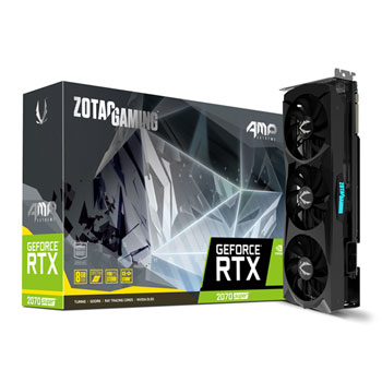 Zotac NVIDIA GeForce RTX 2070 SUPER 8GB AMP EXTREME Turing Graphics Card : image 1