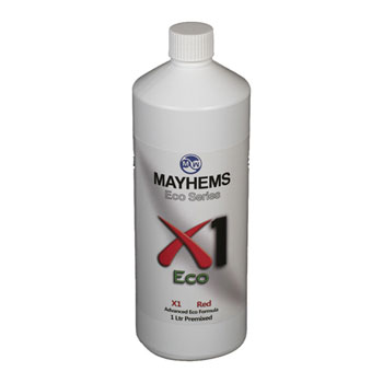 Mayhems X1 ECO 1L Blood Red Premixed Water Coolant Fluid