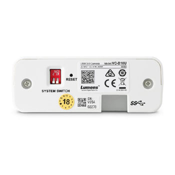 Lumens VC-BC10U ePTZ USB Camera (White) : image 2
