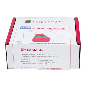 Raspberry Pi 3B Starter Kit White : image 4