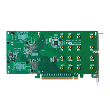 HighPoint SSD7103 4x M.2 NVMe SSD Bootable Host Raid Adaptor : image 4
