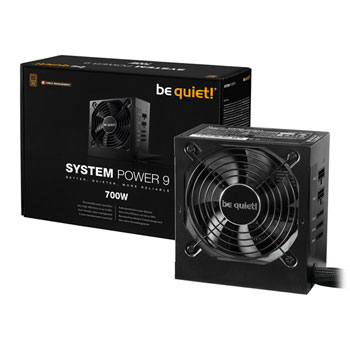 be quiet 700 Watt System Power 9 CM Semi Modular Bronze ATX PSU/Power Supply : image 1