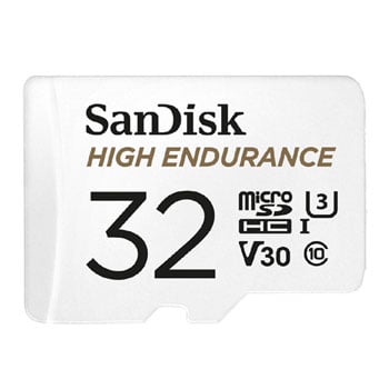 SanDisk High Endurance 32GB microSDHC SD Card Class 10 U3 V30