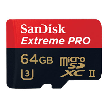 SanDisk Extreme Pro 64GB microSDXC SD Card