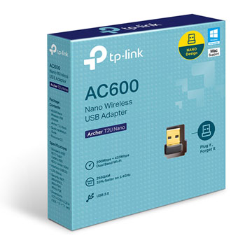 TP-LINK Archer T2U Nano AC600 Wireless Dual Band USB Adapter : image 2
