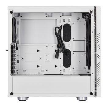 Corsair 275R Airflow Tempered Glass White Mid Tower PC Gaming Case : image 4