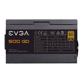 EVGA GD 500 Watt Power Supply/PSU 100-GD-0500 : image 4