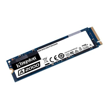 Kingston A2000 500GB M.2 PCIe 3.0 x4 NVMe SSD/Solid State Drive : image 1