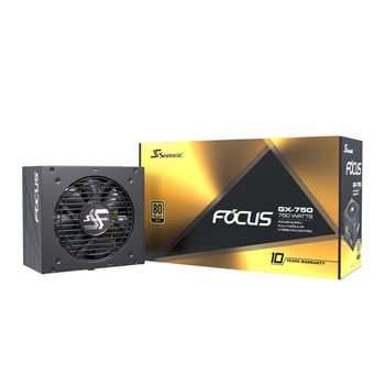 Seasonic Focus GX 750 750W Full Modular 80+ Gold PSU/Power Supply : image 4