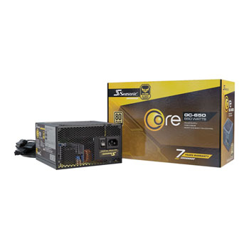 Seasonic Core Gold GC 650 650W 80+ Gold PSU/Power Supply