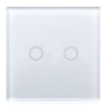 Ener-J 2-Gang Smart WiFi Touch Light Switch : image 1