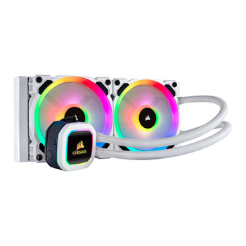 CORSAIR Hydro H100i Addressable RGB PLATINUM SE Liquid/Water CPU Coole