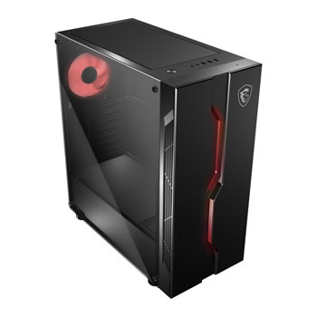 MSI MAG VAMPIRIC 010M Black RGB Mid Tower Tempered Glass PC Gaming Case : image 2