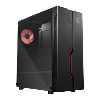 MSI MAG VAMPIRIC 010M Black RGB Mid Tower Tempered Glass PC Gaming Case : image 3