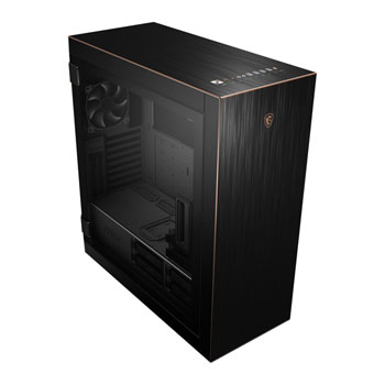 MSI MPG SEKIRA 500G Black/Gold Full Tower Tempered Glass PC Gaming Case : image 2