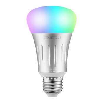 Ener-J RGB + White Wi-Fi Smart LED Bulb - E27 Screw : image 1