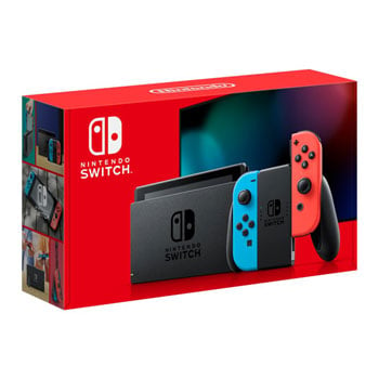Nintendo Switch Console Neon Red/Blue with Joy-Con Controllers Officia