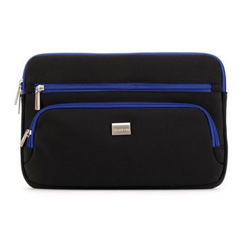 Griffin Laptop / Tablet Carry Case upto 11.6" Black/Blue : image 1