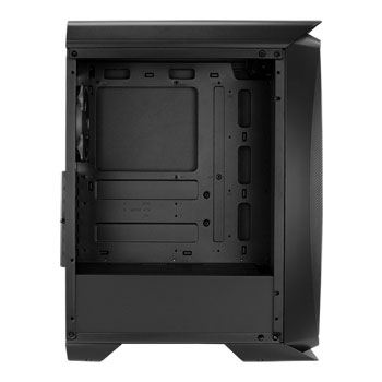 Aerocool Aero One Eclipse Mid Tower Case Tempered Glass with RGB Controller Hub - Black : image 2
