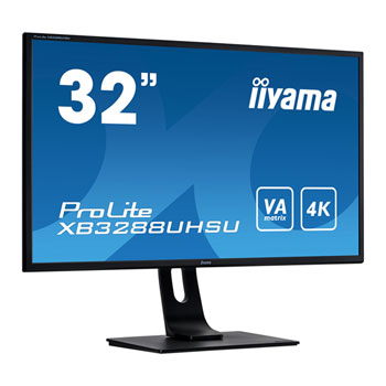 iiyama ProLite 32" 4K Ultra HD 10-Bit VA Monitor with Speakers