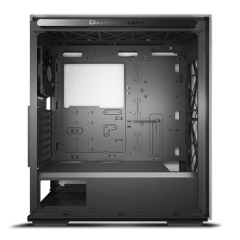 DEEPCOOL MACUBE 310 White Mid Tower Tempered Glass PC Gaming Case : image 2