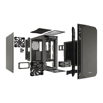 be quiet! Pure Base 500 Grey Mid Tower PC Gaming Case : image 3