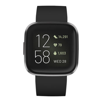fitbit versa smartwatch and activity tracker with classic band