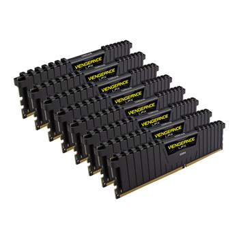 Corsair Vengeance LPX Black 256GB 2666MHz DDR4 8x32GB Memory Kit : image 1