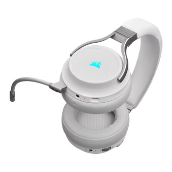white rgb headset