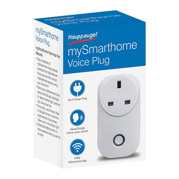 HAUPPAUGE  mySmarthome Voice Plug UK Supports Amazon Alexa and Google Assistant : image 1