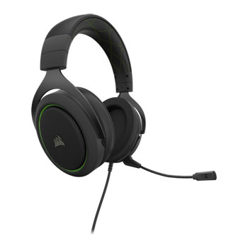Corsair HS50 Pro Stereo Black/Green Wired Gaming Headset : image 4