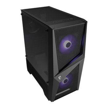 MSI MAG FORGE 100M Mid Tower Windowed PC Gaming Case (2021 Update) : image 3