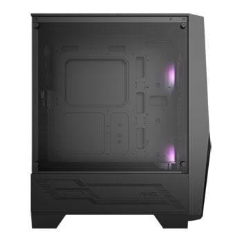 MSI MAG FORGE 100R Mid Tower Windowed PC Gaming Case inc 2 x RGB Fans (2021 Update) : image 2