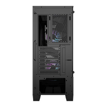 MSI MAG FORGE 100R Mid Tower Windowed PC Gaming Case inc 2 x RGB Fans (2021 Update) : image 4
