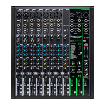 Mackie - 'ProFX12v3' 12-Channel Professional Effects Mixer With USB : image 2