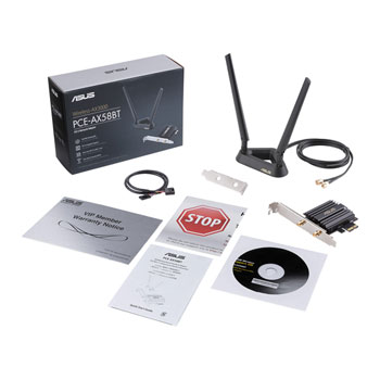 ASUS Dual-Band WiFi 6/BT5 AX3000 MU-MIMO Wireless PCIe Add-In Card : image 3