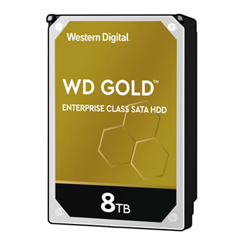 Western Digital Gold 8TB 3.5" SATA Enterprise HDD/Hard Drive : image 1