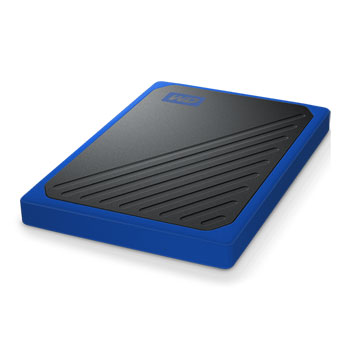 WD My Passport Go 500GB External Portable Solid State Drive/SSD - Cobalt Trim : image 3