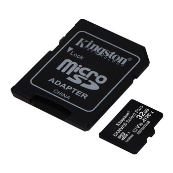 Kingston Canvas Select Plus 32GB UHS-I Micro SD Memory Card + SD Adapter : image 2