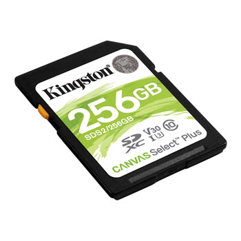 Kingston Canvas Select Plus 256GB UHS-I SDXC Memory Card : image 2