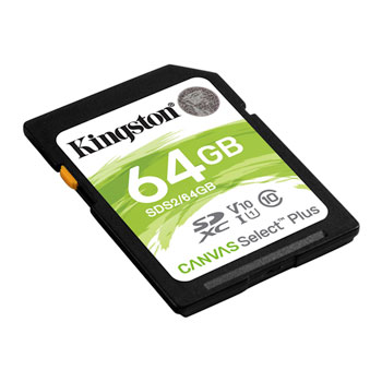 Kingston Canvas Select Plus 64GB UHS-I SDXC Memory Card : image 2