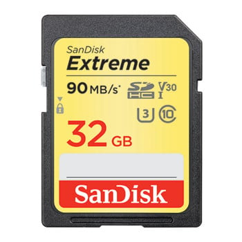 SanDisk Extreme 32GB Performance SDHC UHS-1 Memory Card : image 1