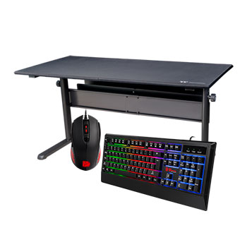 Thermaltake Level 20 Gaming Desk & Keyboard/Mouse Bundle