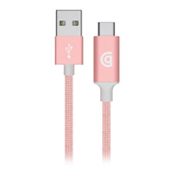 Griffin USB-C to USB-A Premium Durable Cable 1.8M / 6ft Rose Gold : image 1