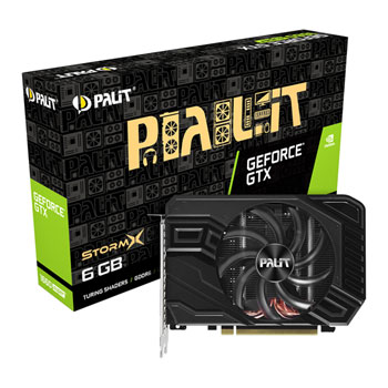 Palit NVIDIA GeForce GTX 1660 SUPER 6GB StormX Turing Graphics Card : image 1