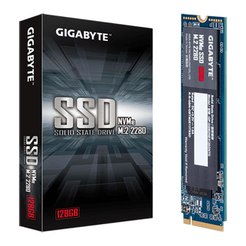 Gigabyte 128GB M.2 PCIe NVMe SSD/Solid State Drive : image 1