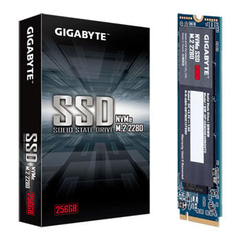 Gigabyte 256GB M.2 PCIe NVMe SSD/Solid State Drive